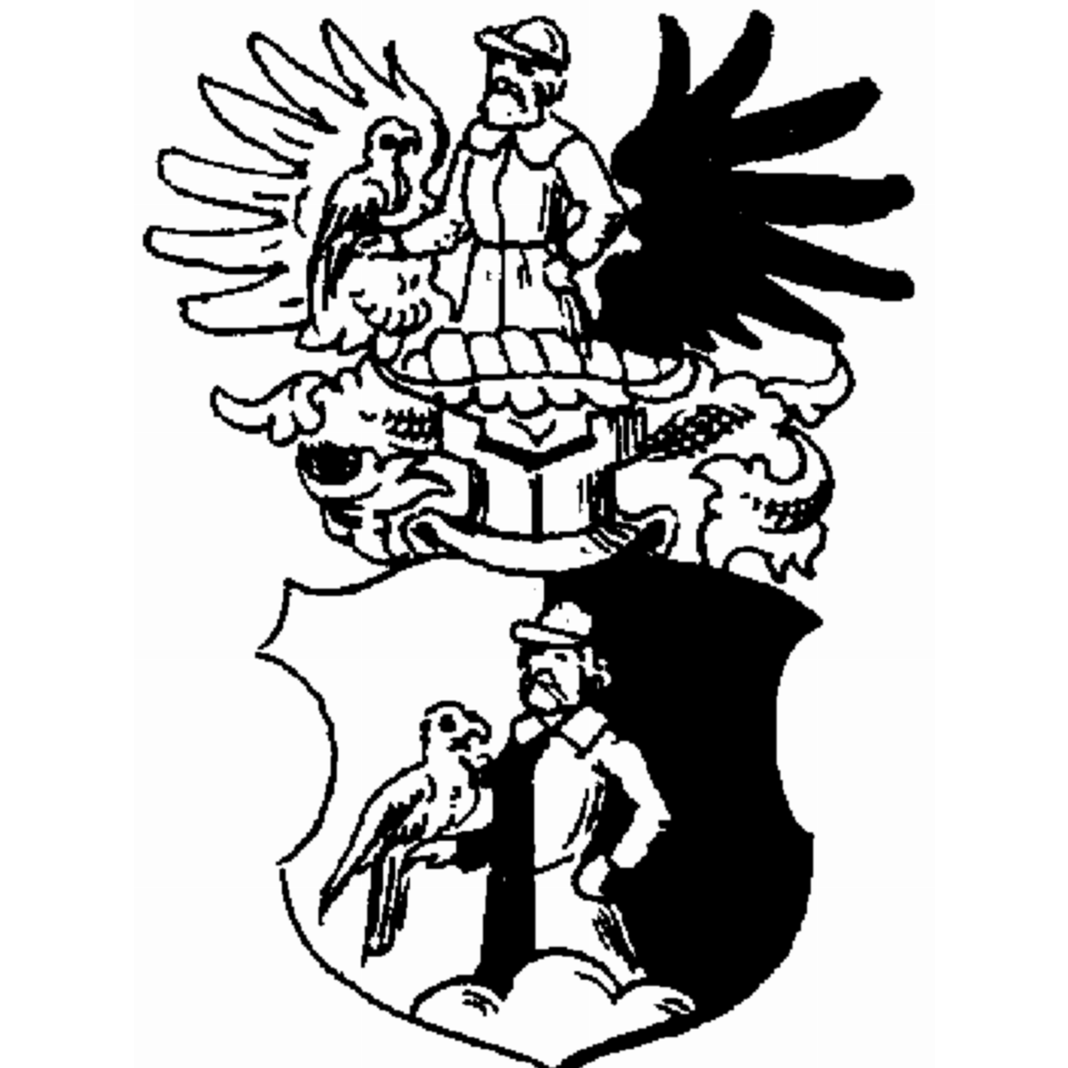 Coat of arms of family Strickfaden
