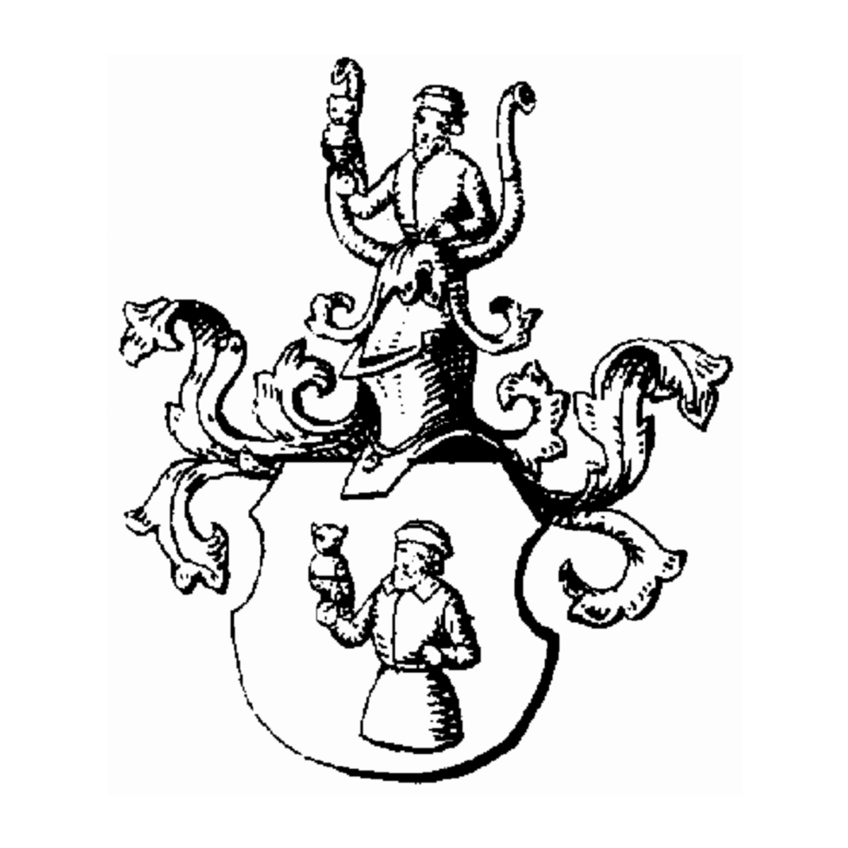 Escudo de la familia Wenzemennen