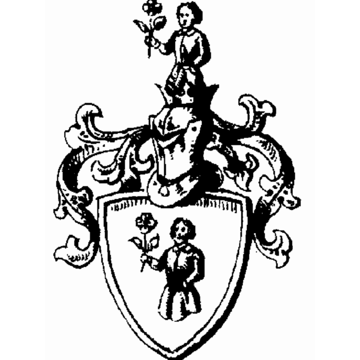 Coat of arms of family Bussard