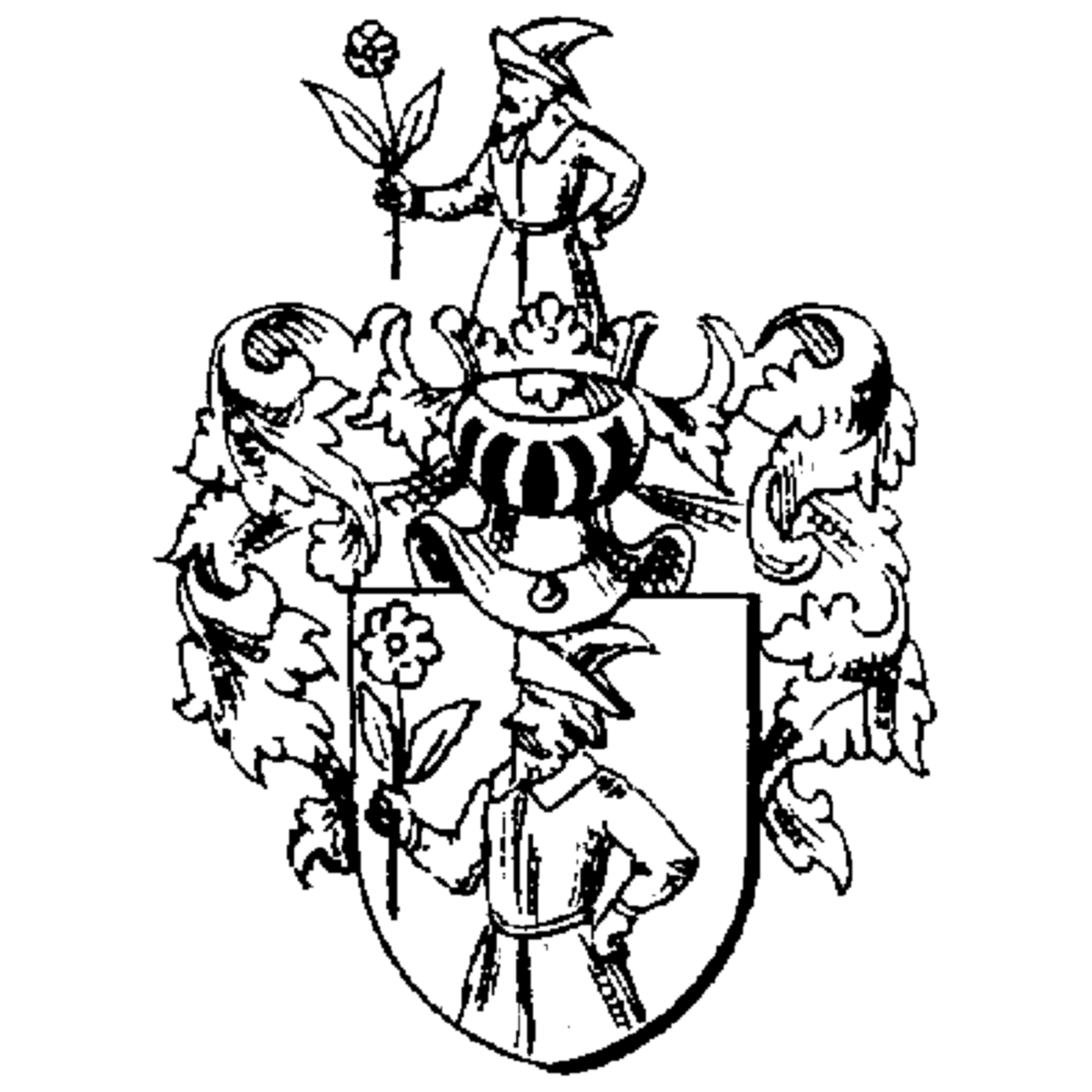 Coat of arms of family Salbe