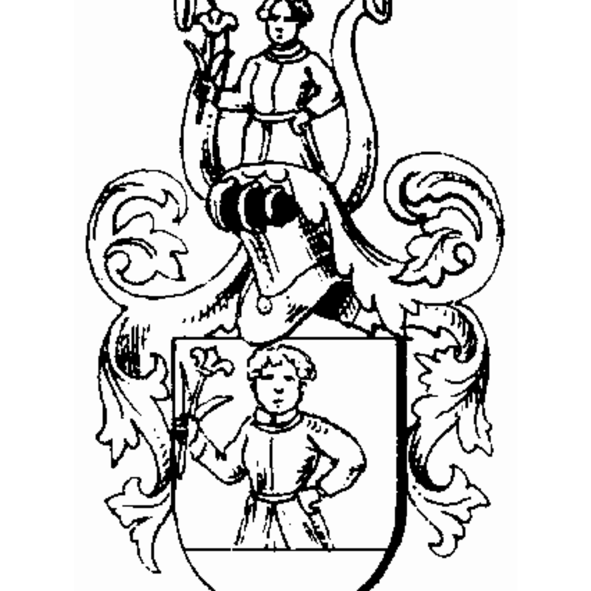 Escudo de la familia Schind Den Bauer