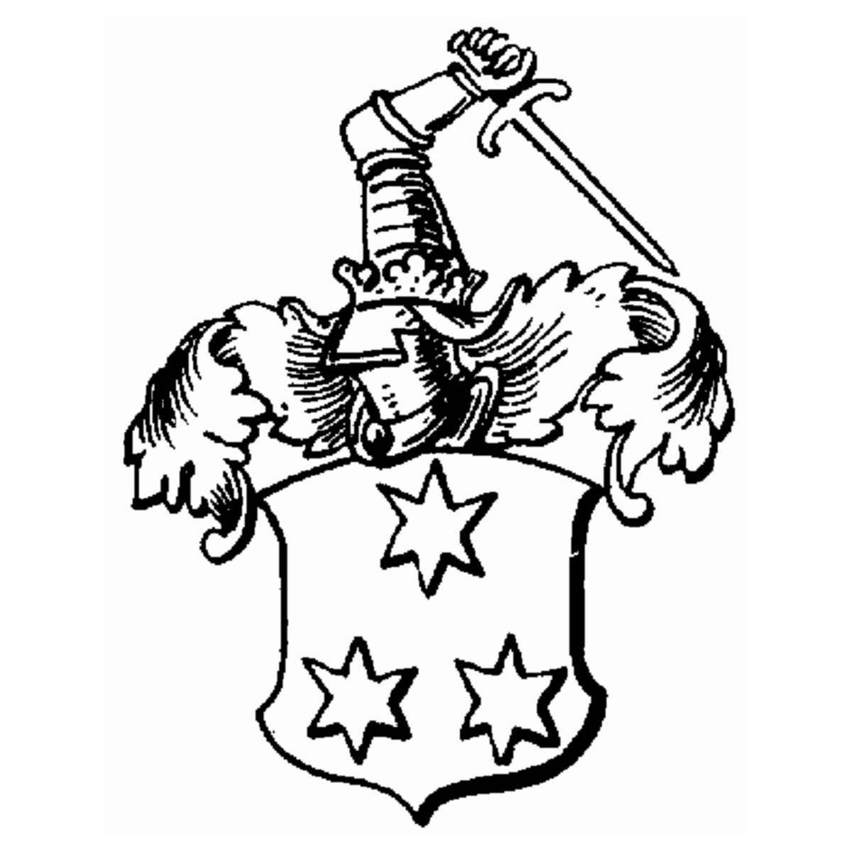 Escudo de la familia Ranz Von Neufra