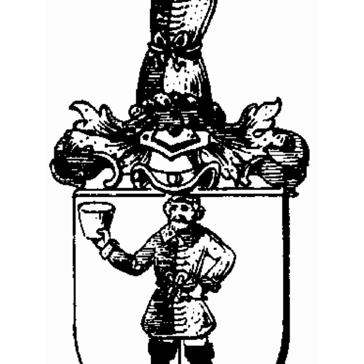 Coat of arms of family Srocke