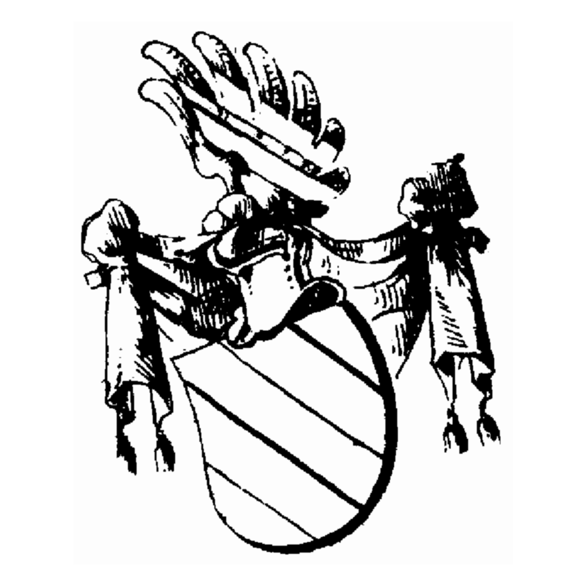 Coat of arms of family Sroka