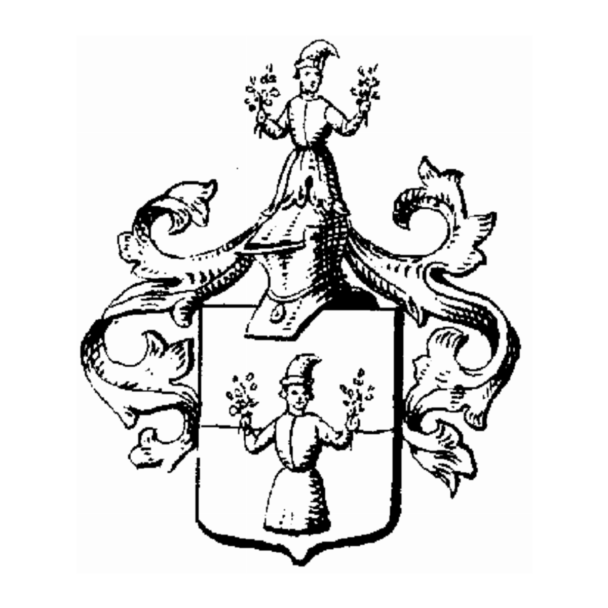Coat of arms of family Raphel