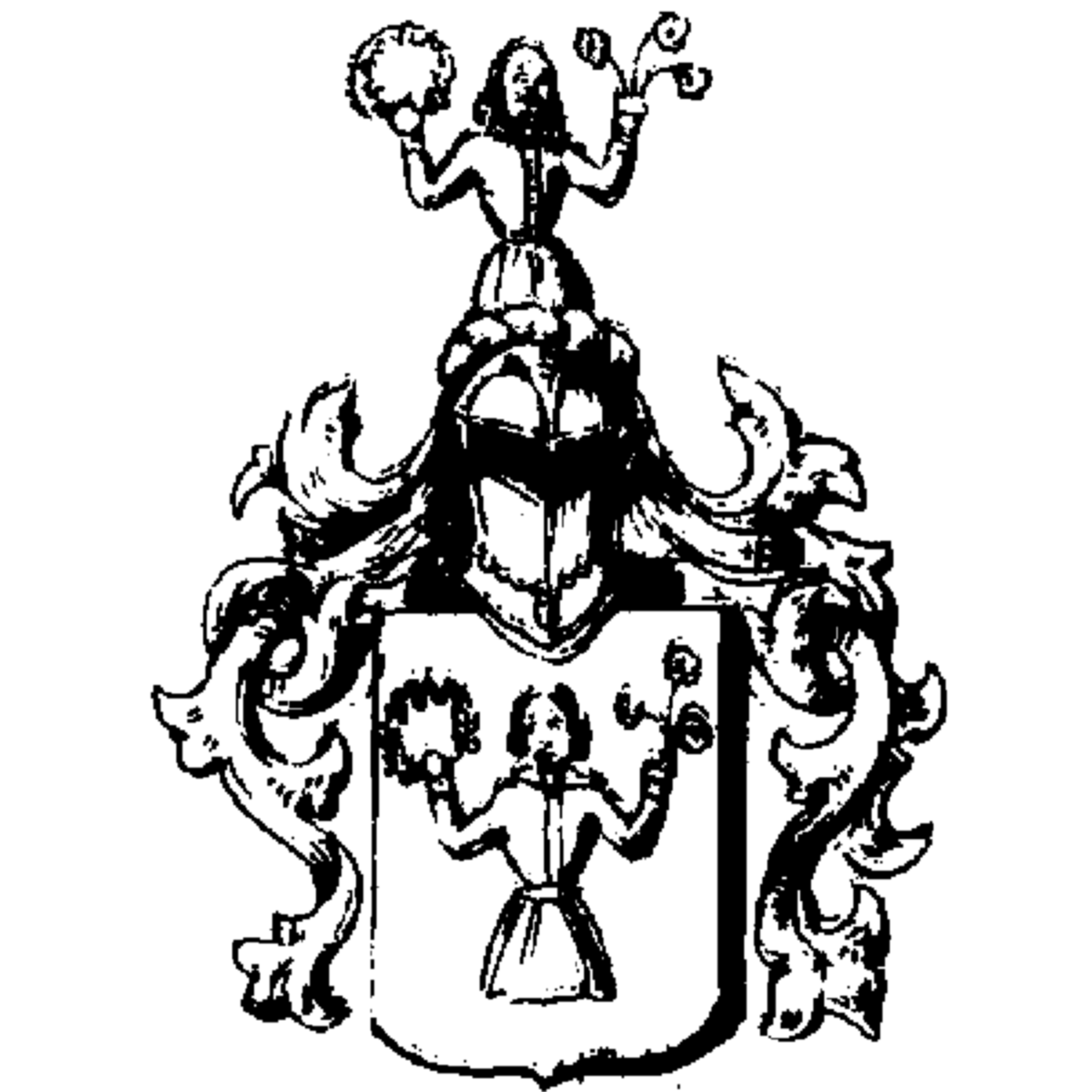 Wappen der Familie Rodenbeke