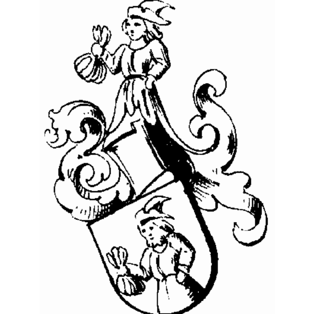 Coat of arms of family Buttler
