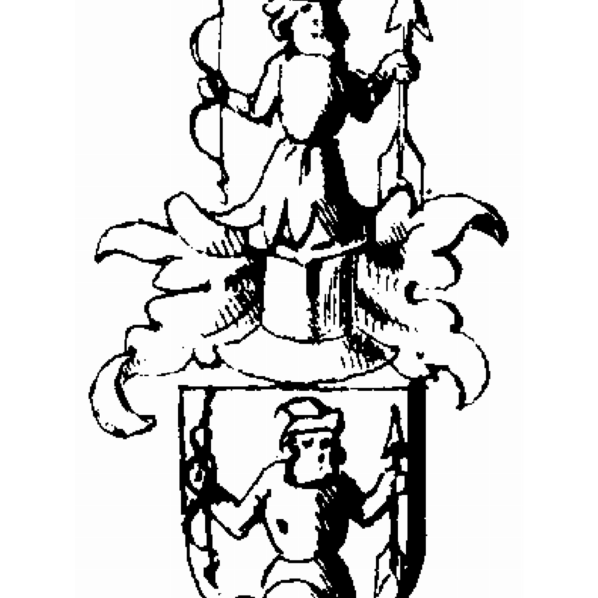 Escudo de la familia Tinius
