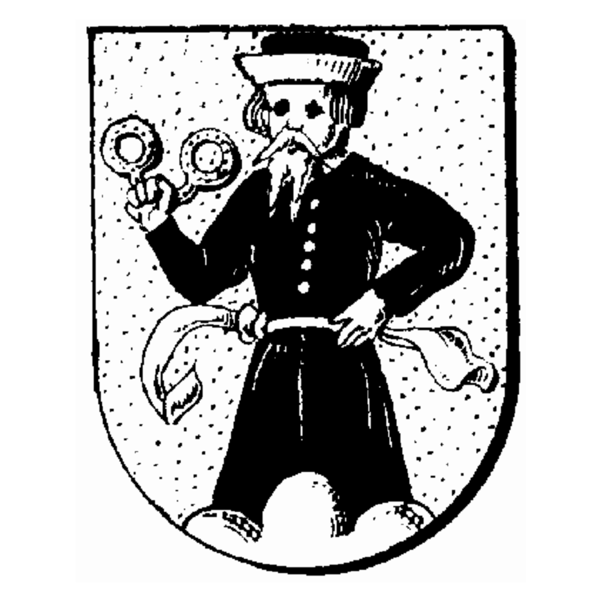 Coat of arms of family De Iserenhaghen