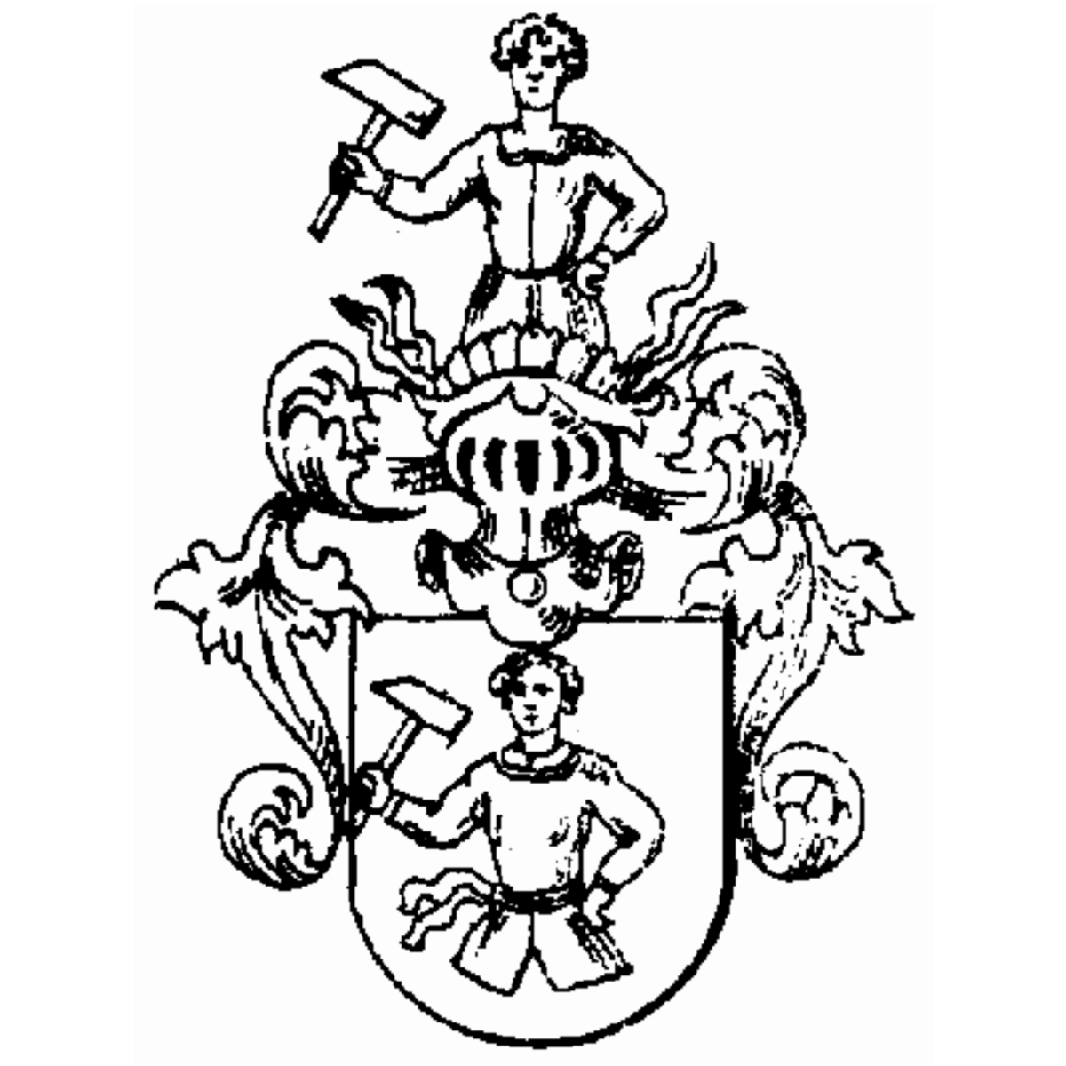 Coat of arms of family Aulenschmied