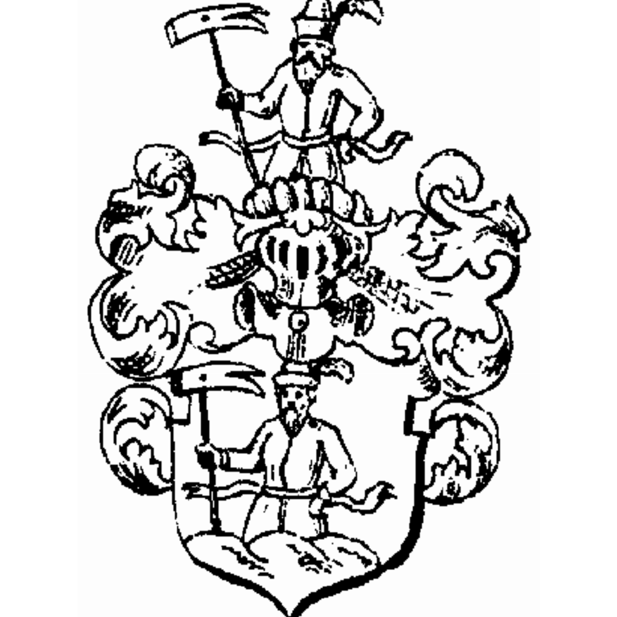 Wappen der Familie Pfout