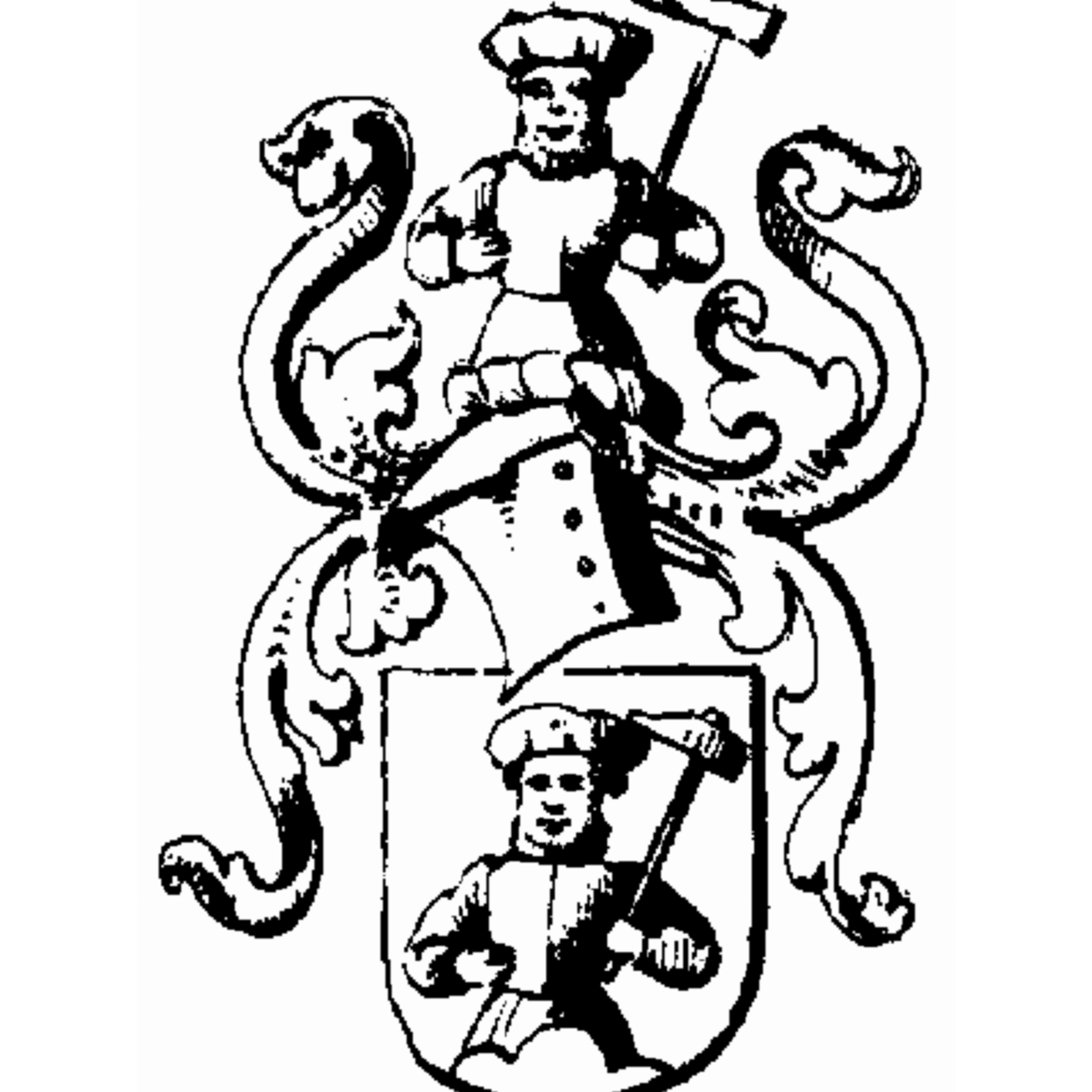 Coat of arms of family De Ledighe