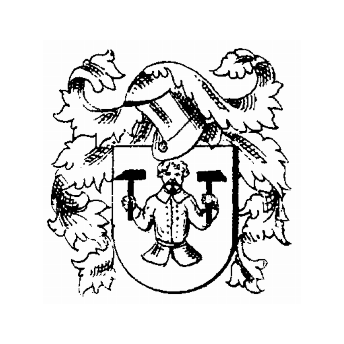 Coat of arms of family Ut Den Bosch