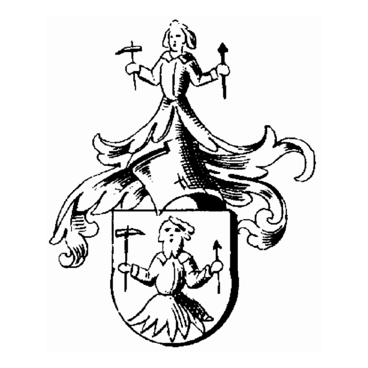 Coat of arms of family Merten