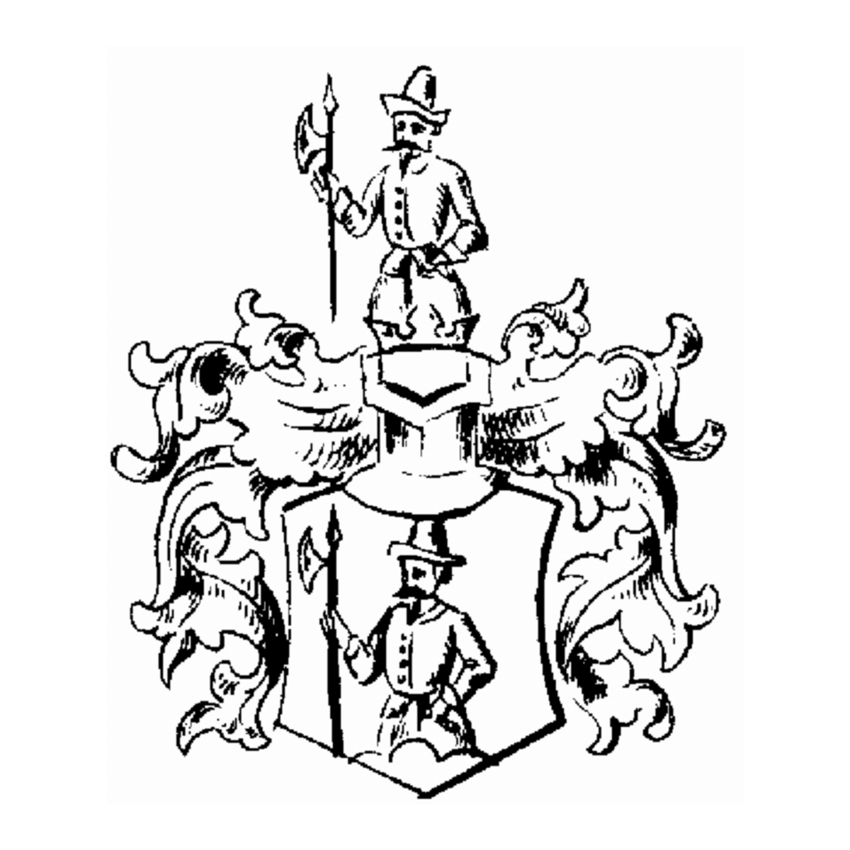 Escudo de la familia Leuchere