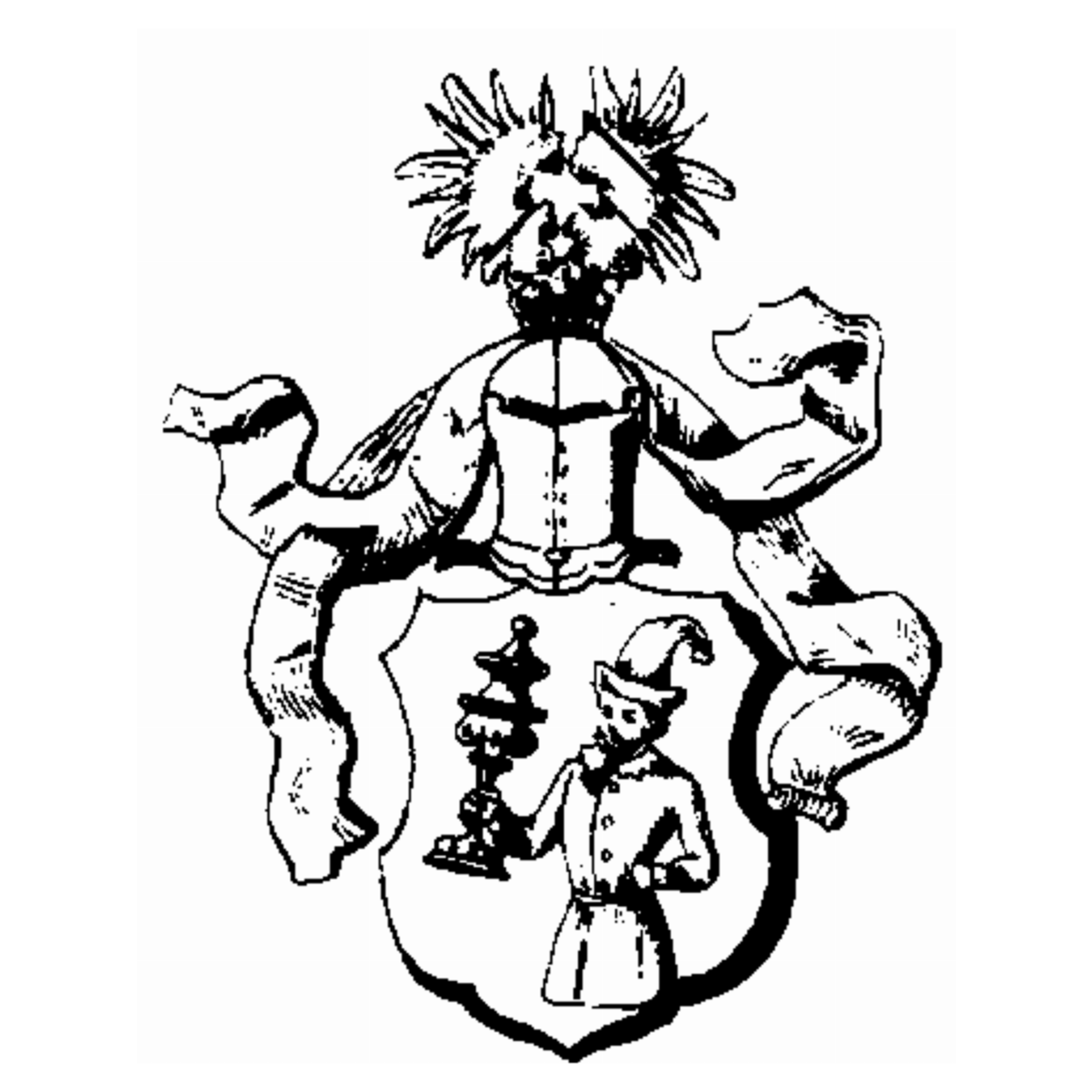 Coat of arms of family Stahil