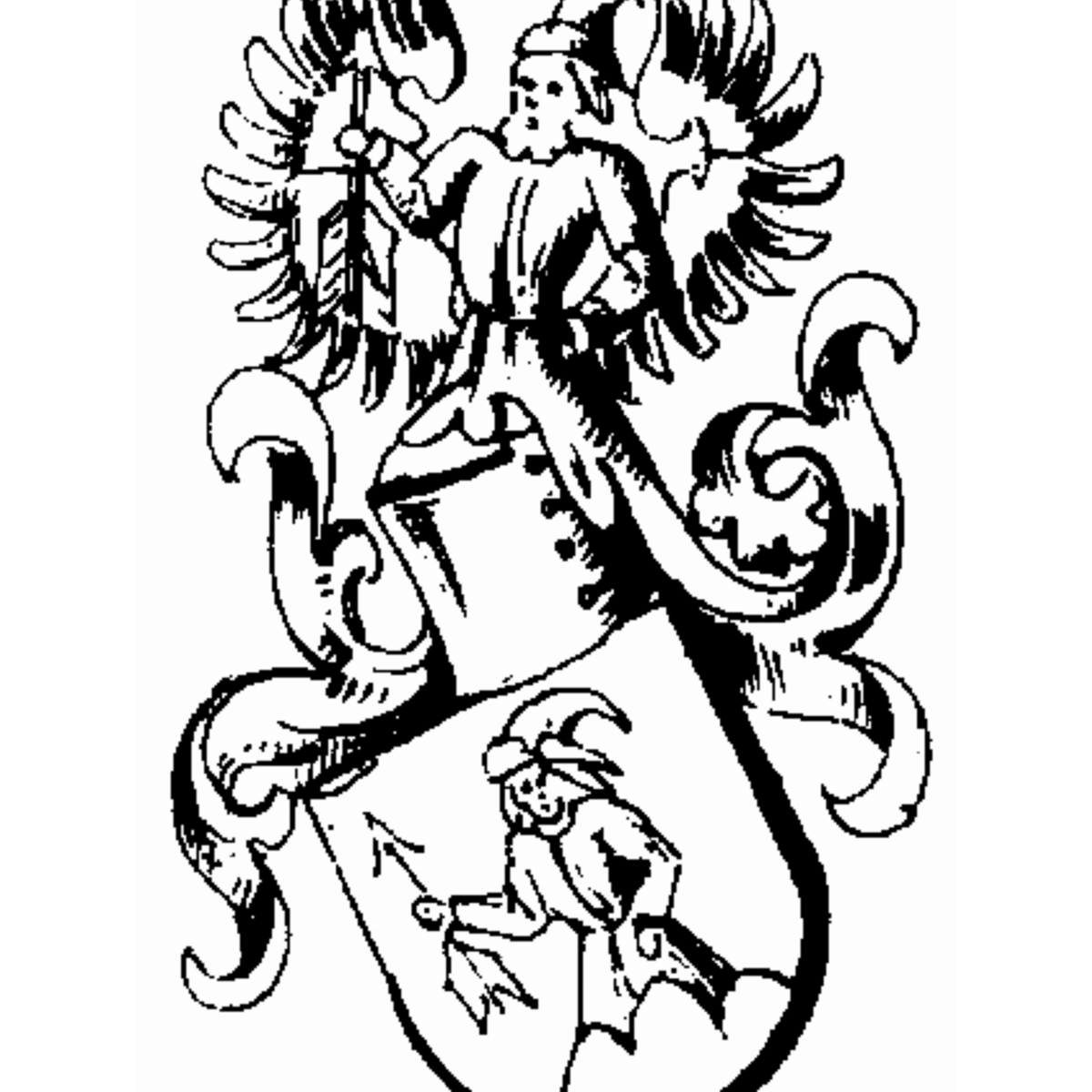 Coat of arms of family Landfreundt