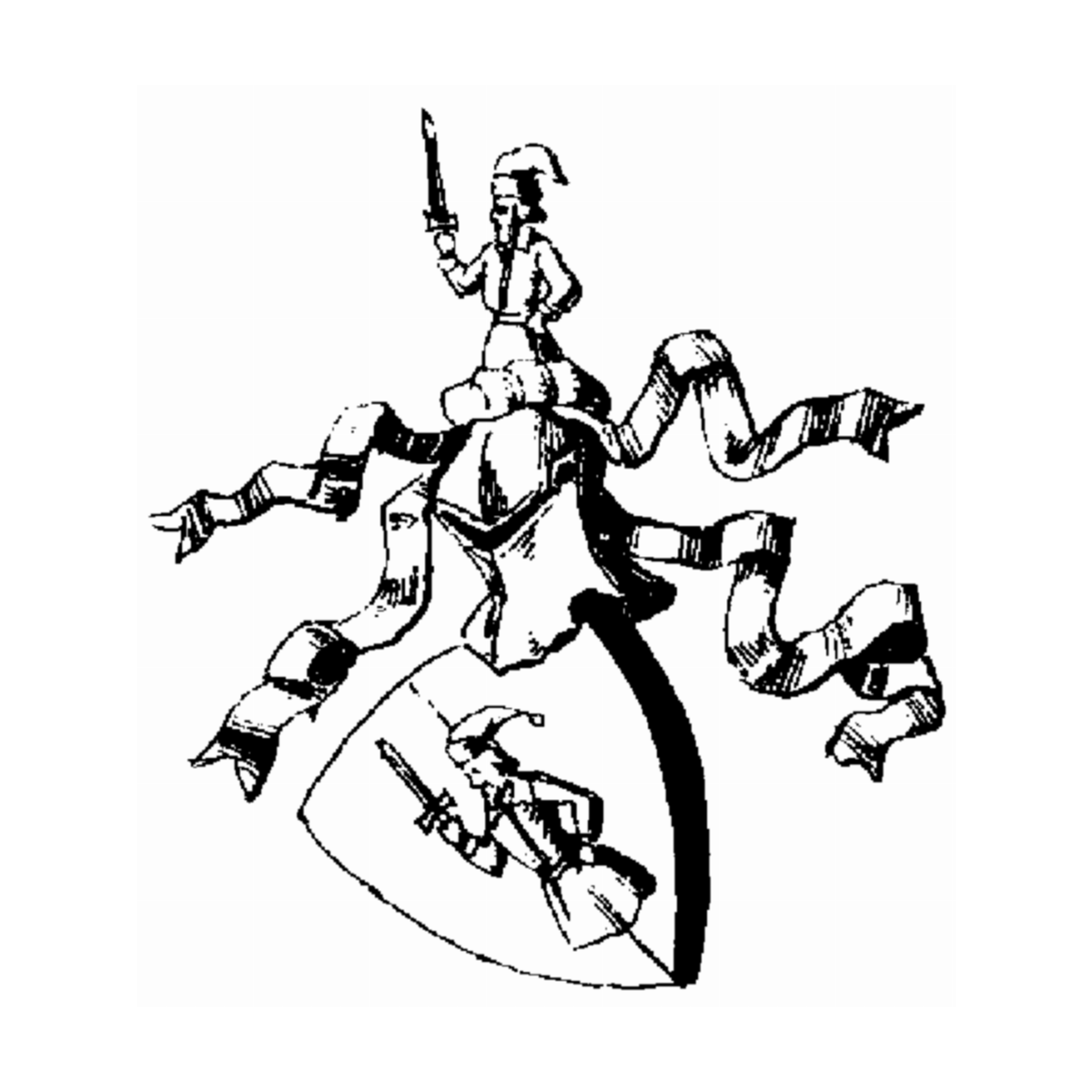 Coat of arms of family Rattenwedel