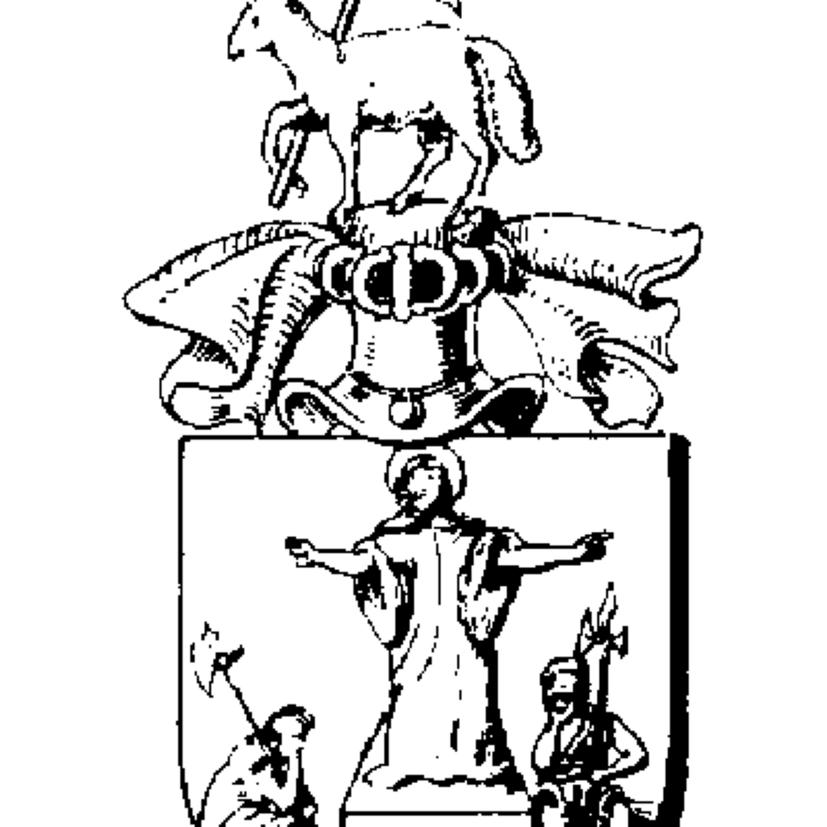 Coat of arms of family De Néru