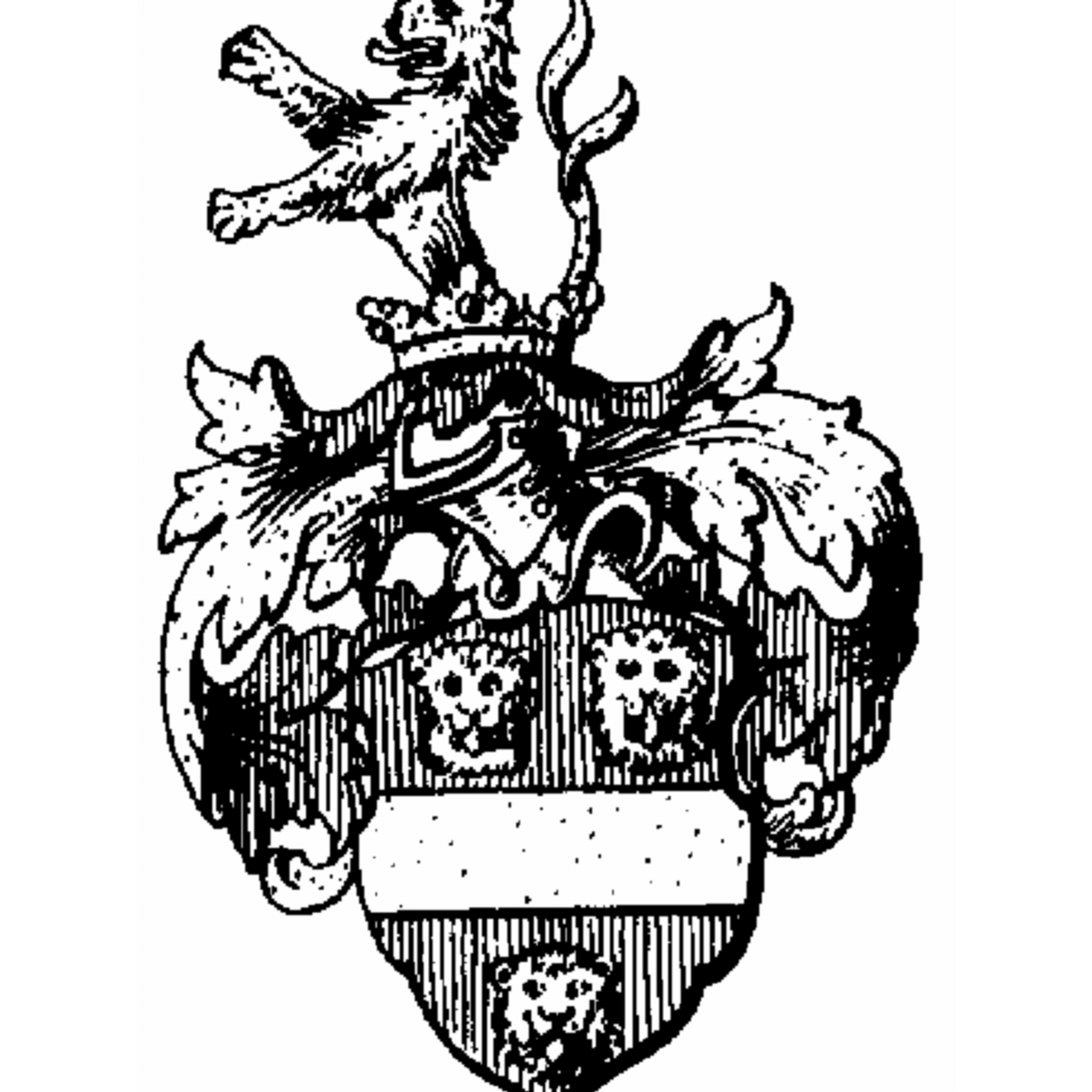 Coat of arms of family Blasebalg