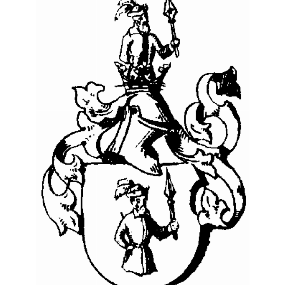 Coat of arms of family Belau