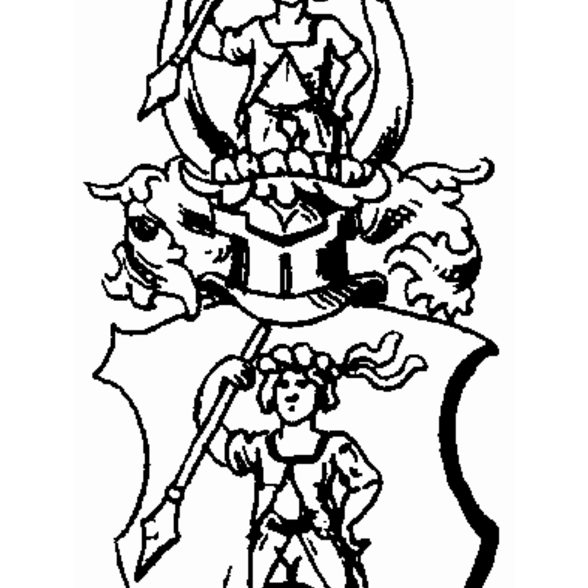 Coat of arms of family De Nuremberg