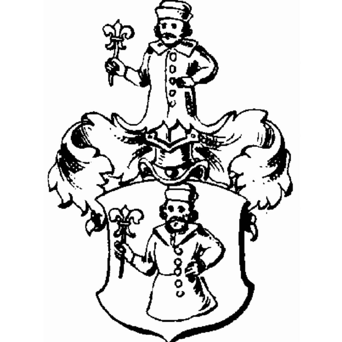 Escudo de la familia Zwahlen