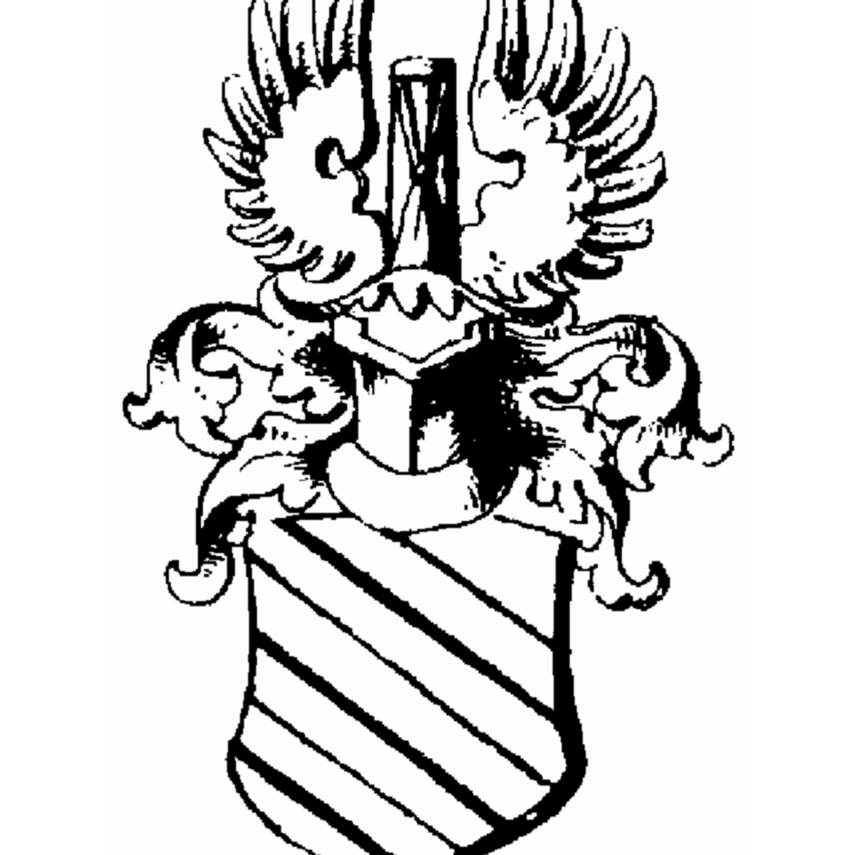 Coat of arms of family De Pavone