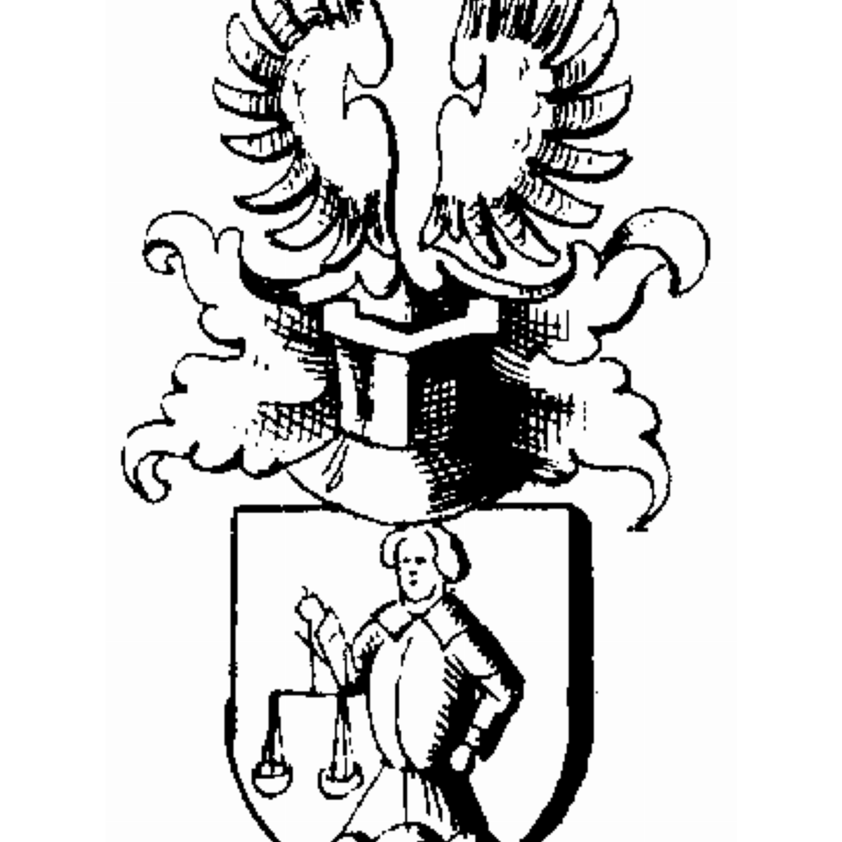 Coat of arms of family Beliß