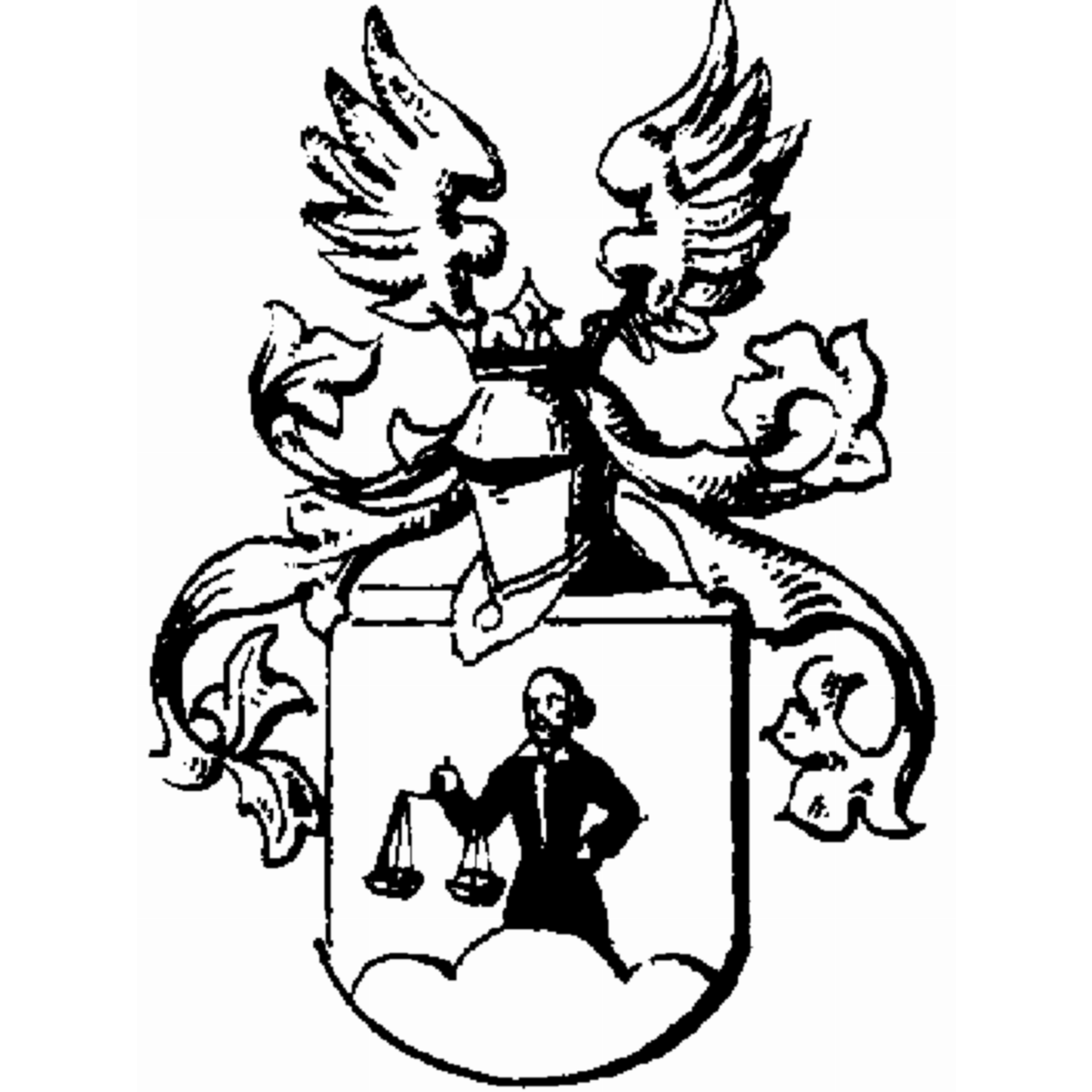 Coat of arms of family Rakau