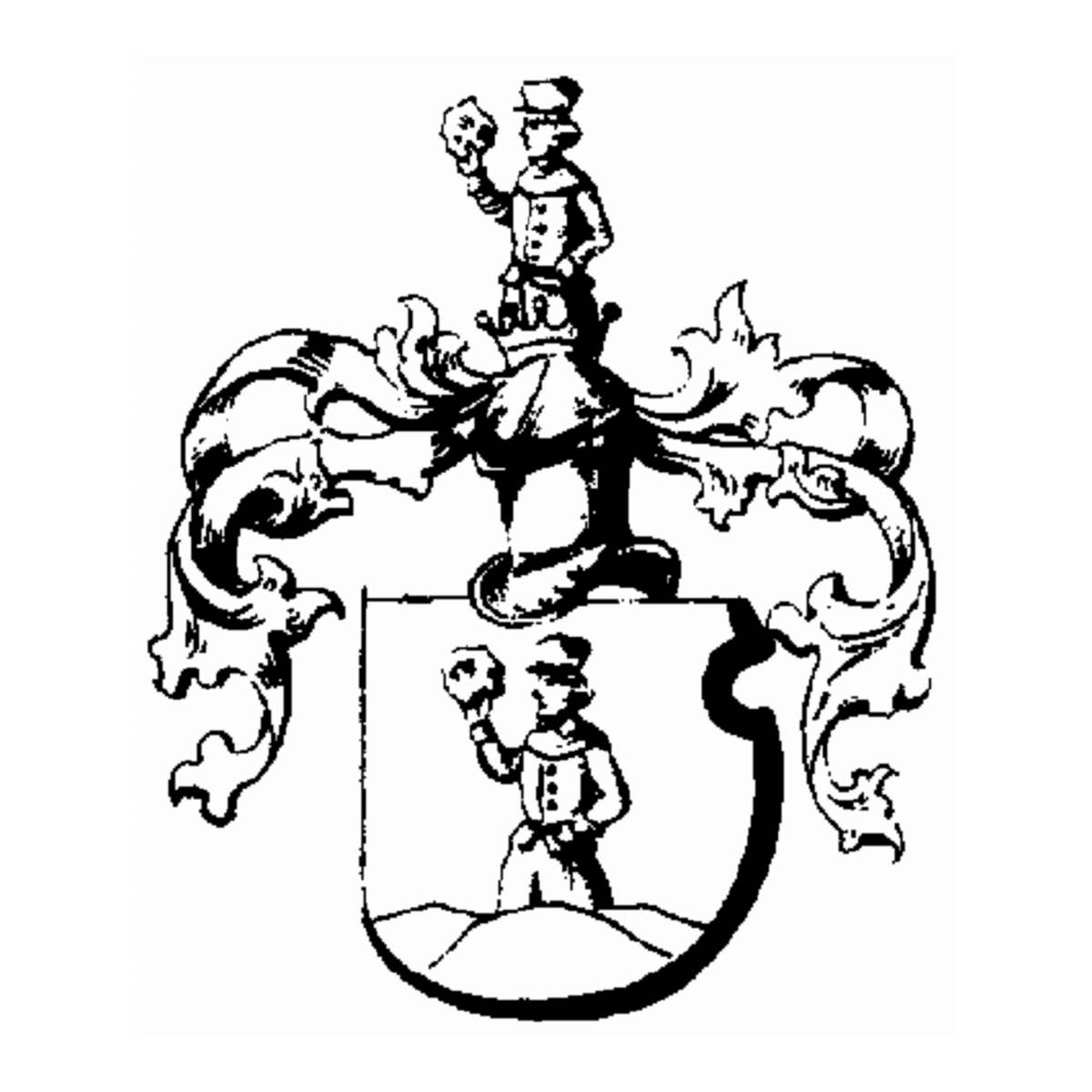 Escudo de la familia Metbräu