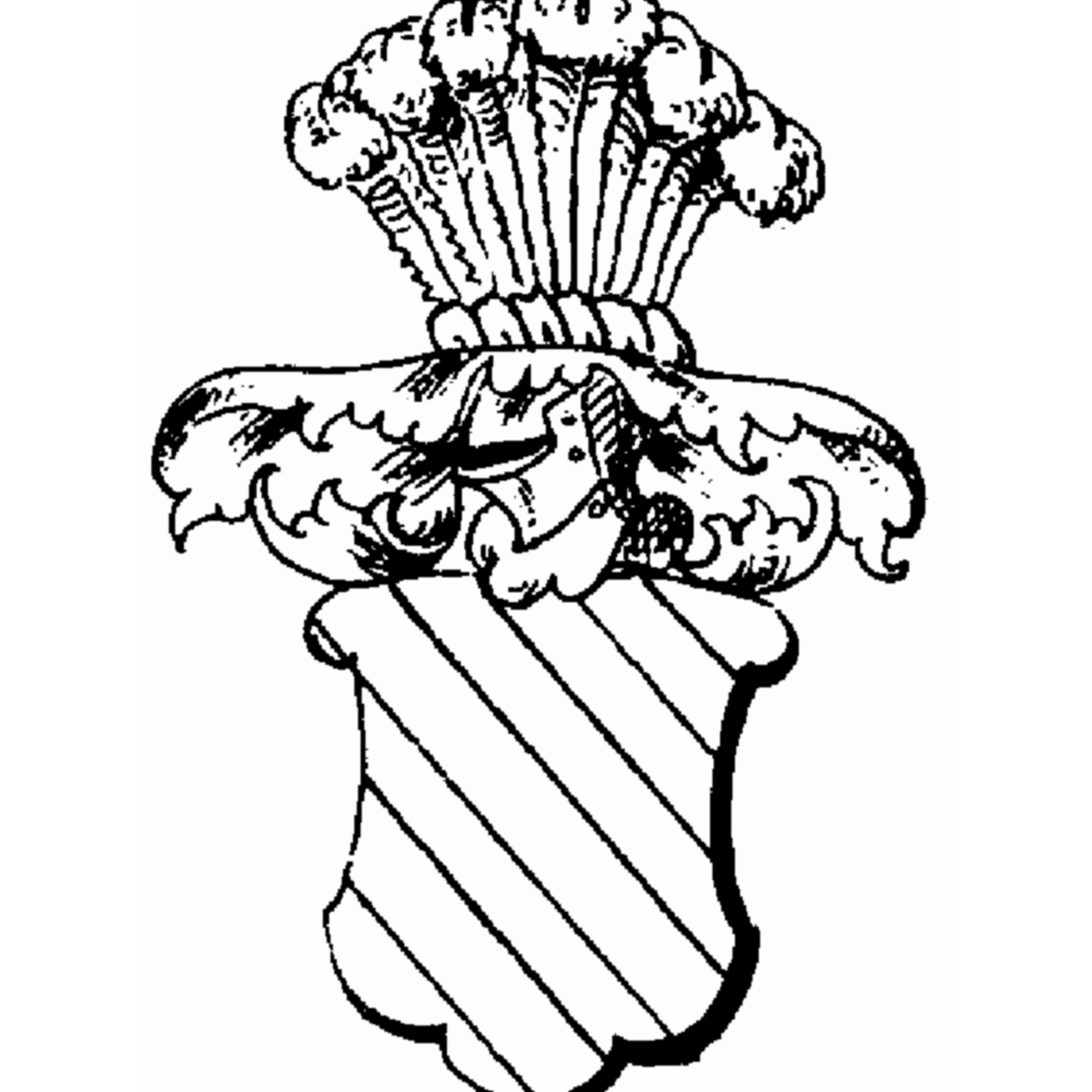 Coat of arms of family Vack