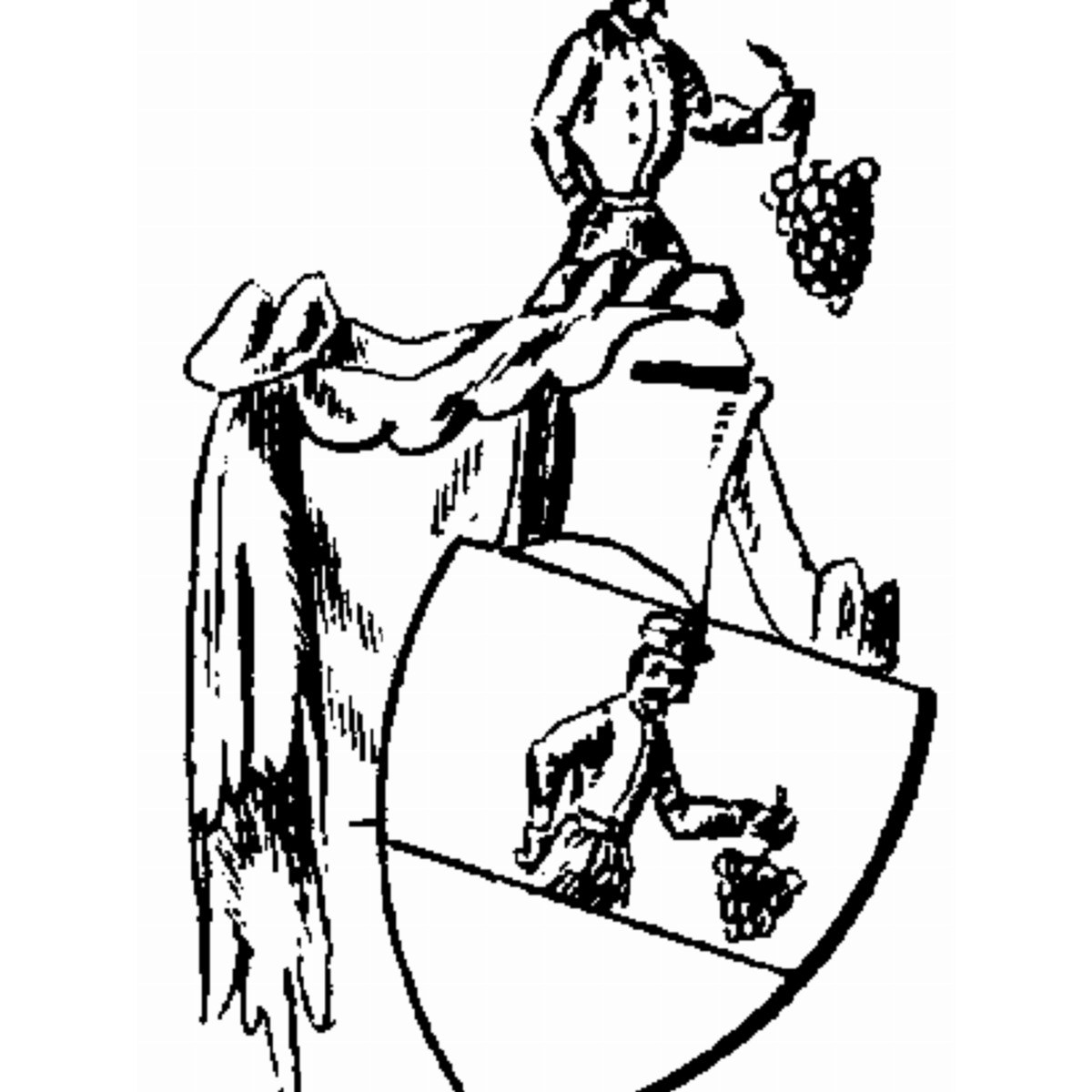 Coat of arms of family Caro