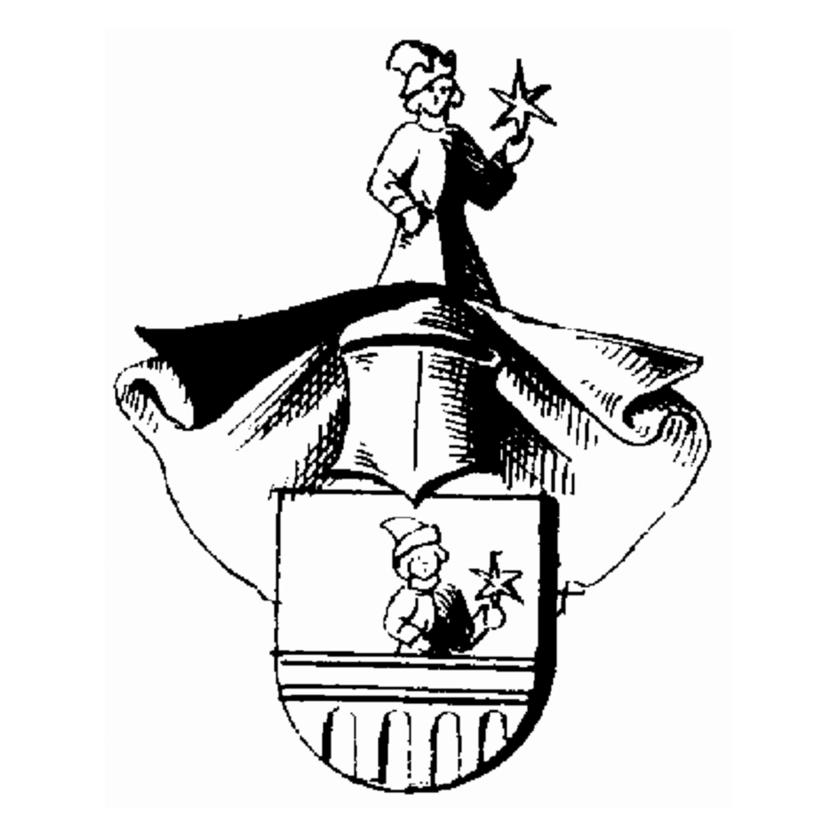 Coat of arms of family De Saarbrucke