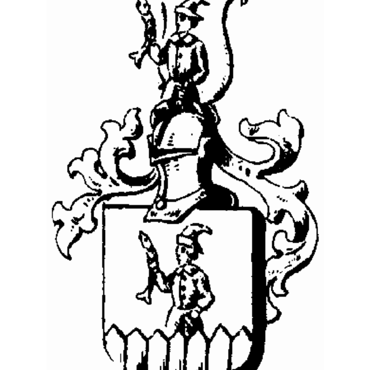 Coat of arms of family De Sasse