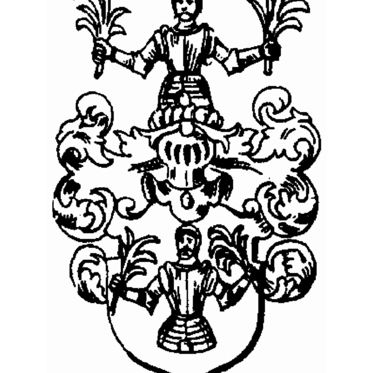Coat of arms of family Frenk