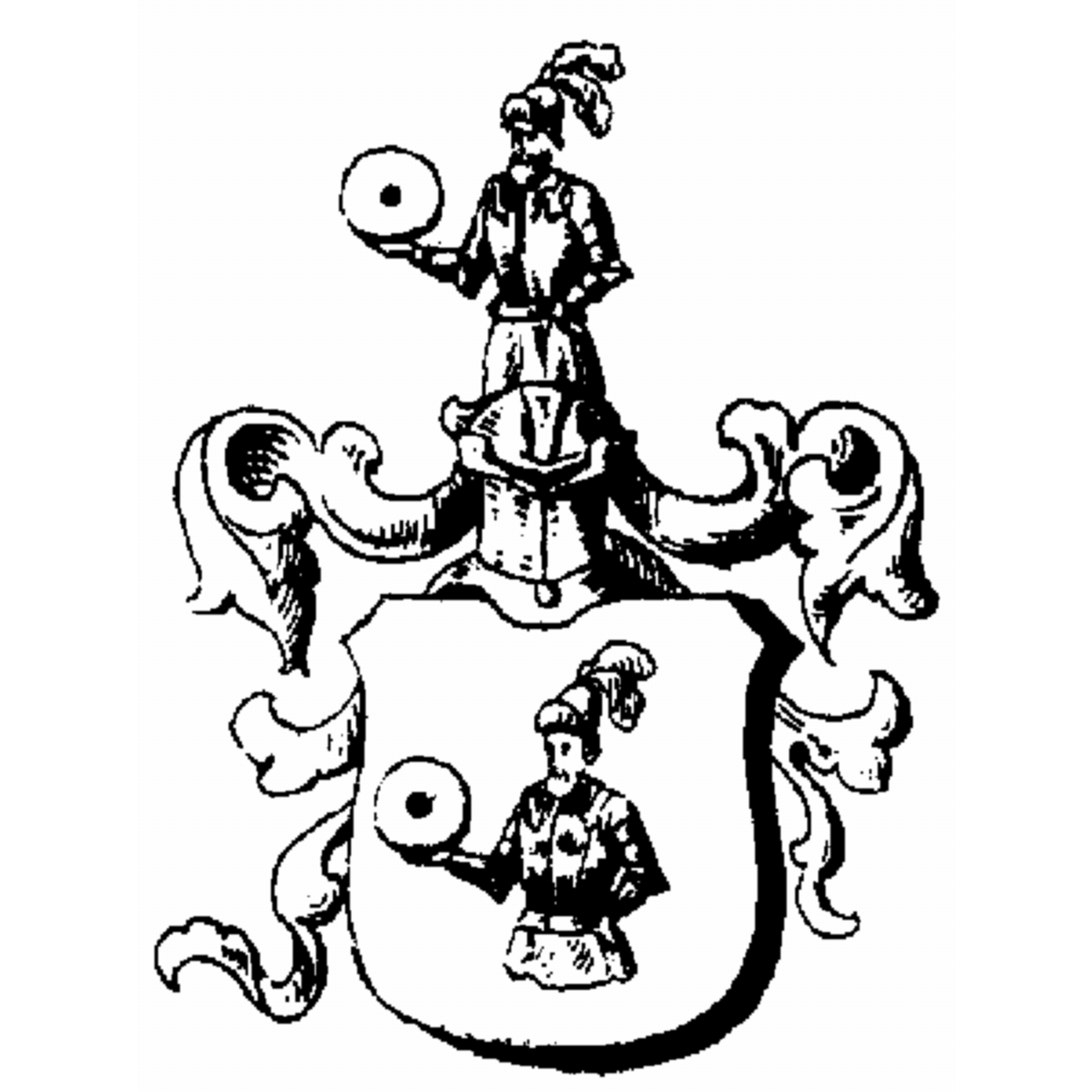 Escudo de la familia De Seckingen