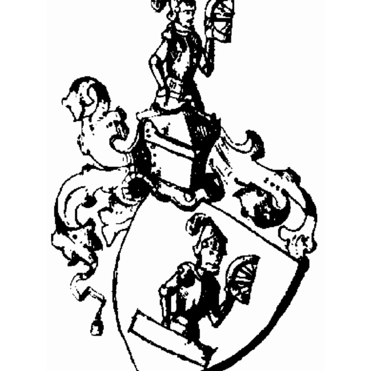 Coat of arms of family De Slatte