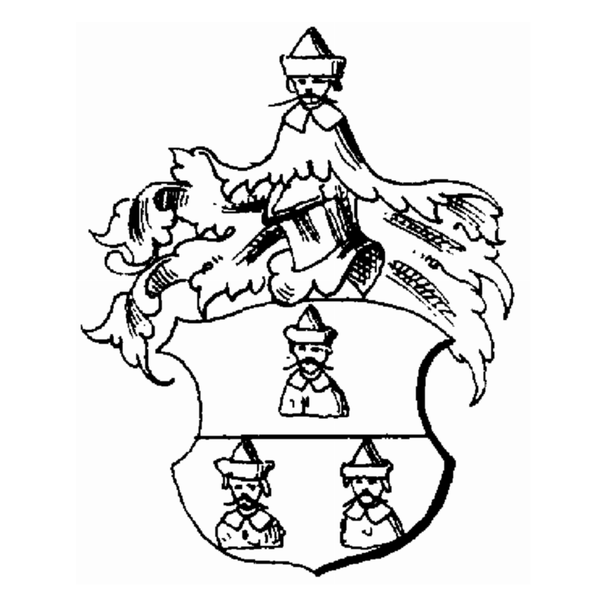 Coat of arms of family Rave