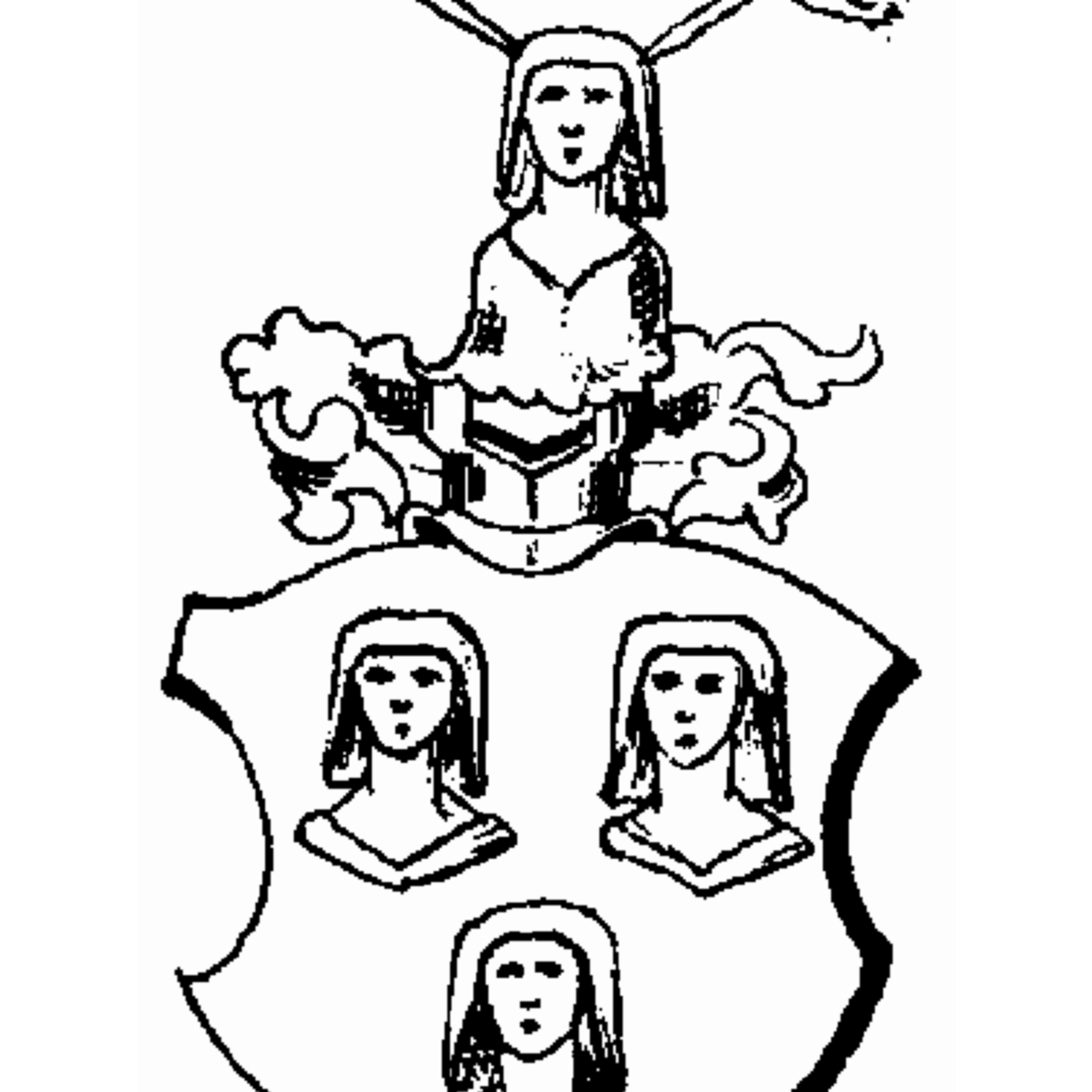 Coat of arms of family Nagbein