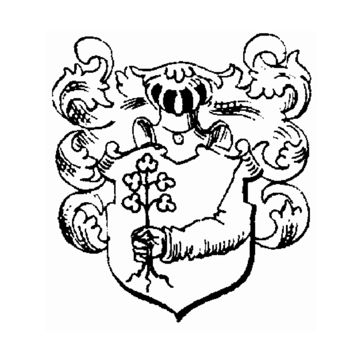 Wappen der Familie Rebhänslin