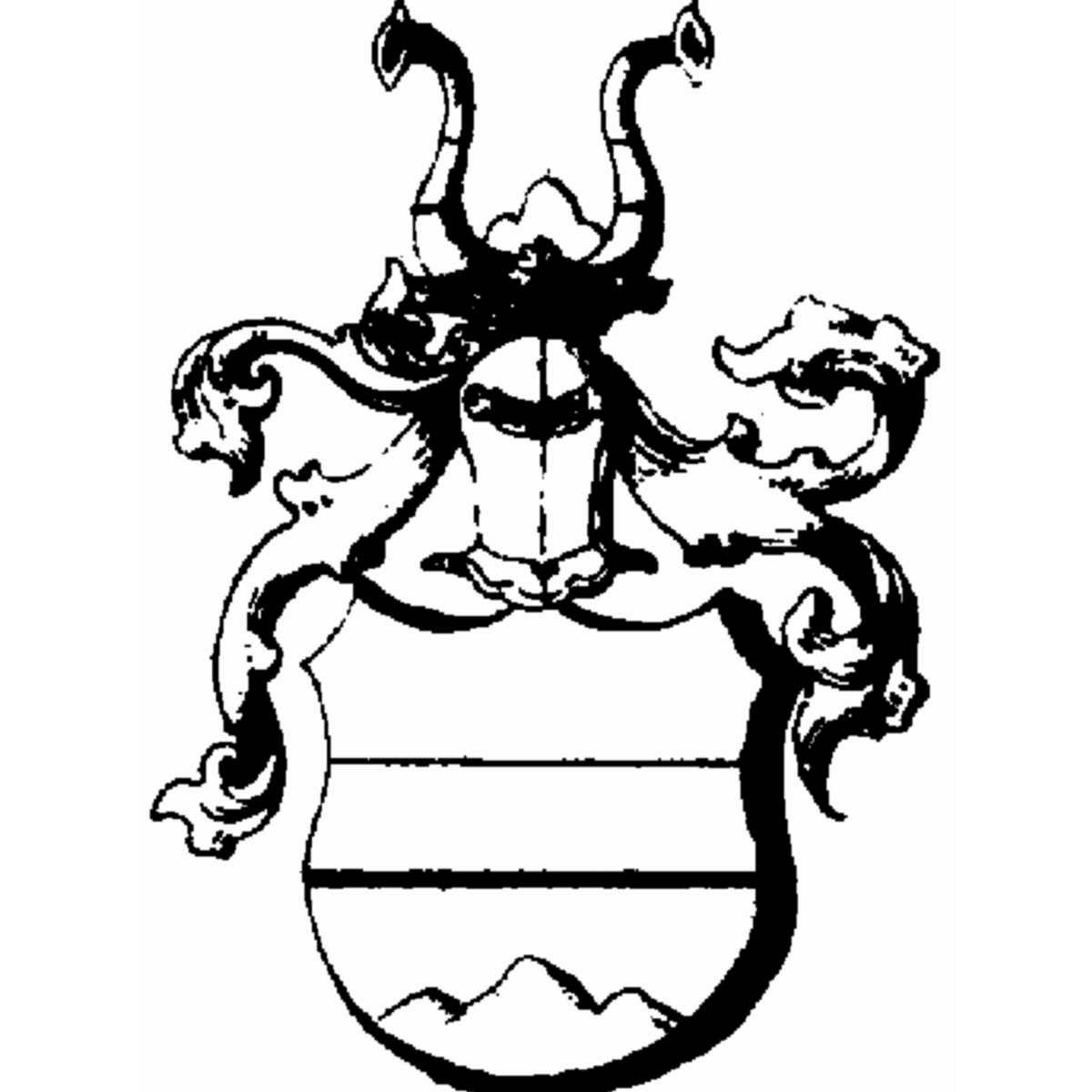 Coat of arms of family Adé