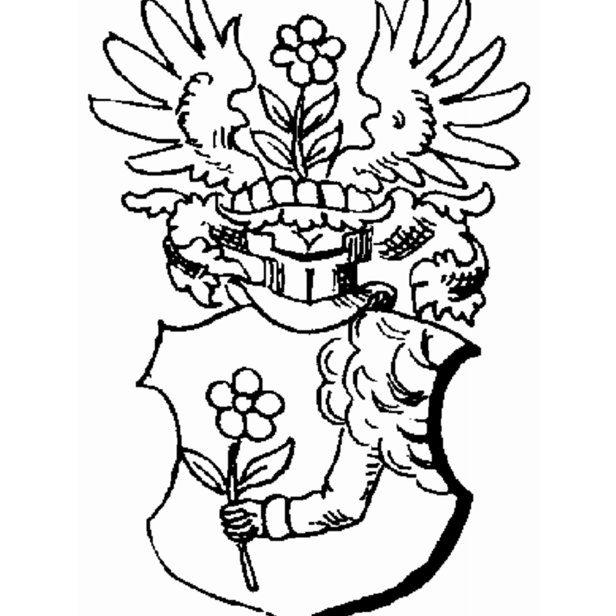 Coat of arms of family Rebseil
