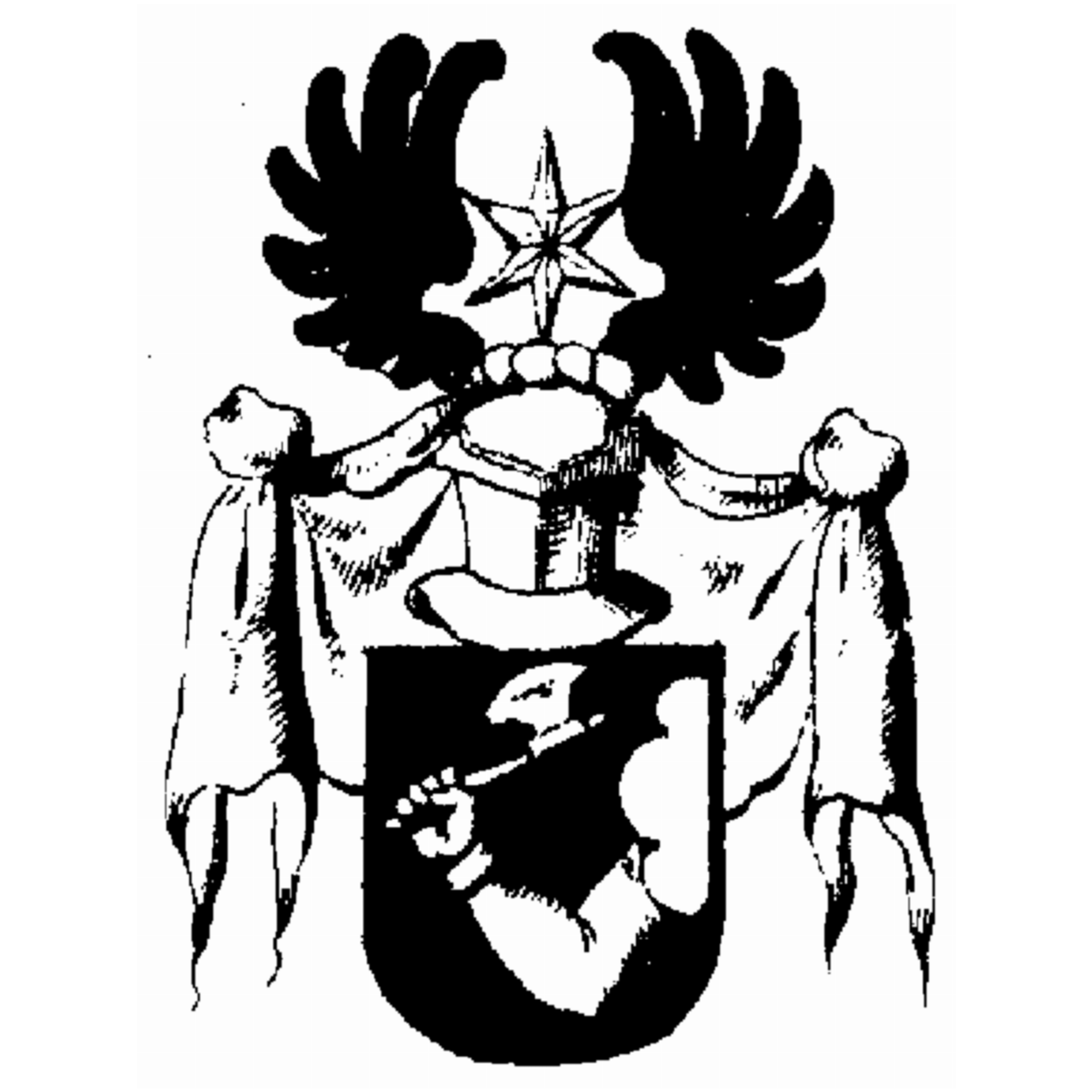 Coat of arms of family Chapeaurouge