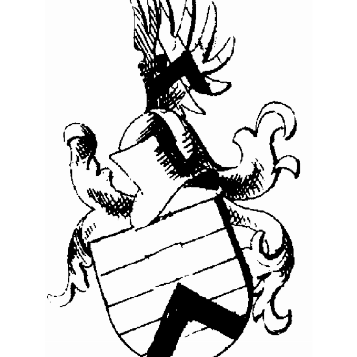 Coat of arms of family Varch Genannt Von Waldin