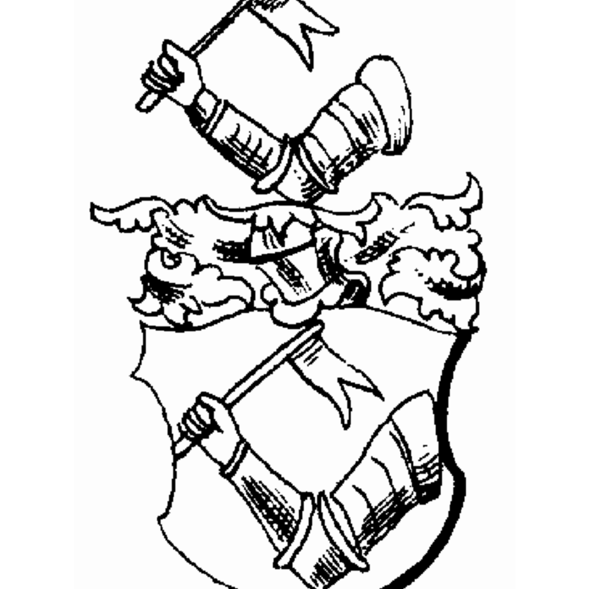 Wappen der Familie Trappgans