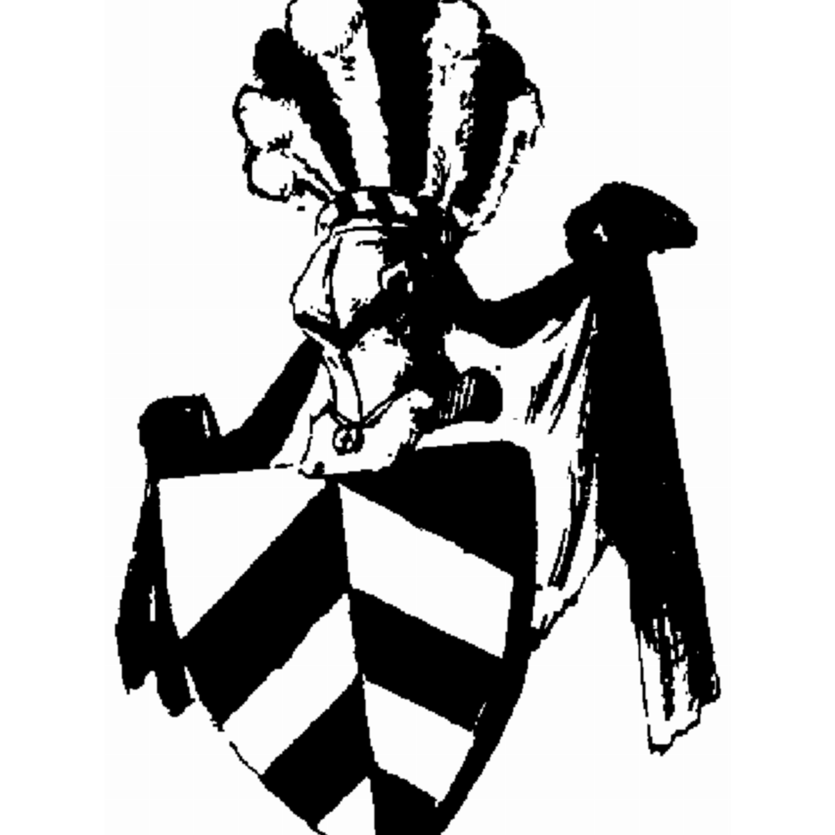 Coat of arms of family Drachter