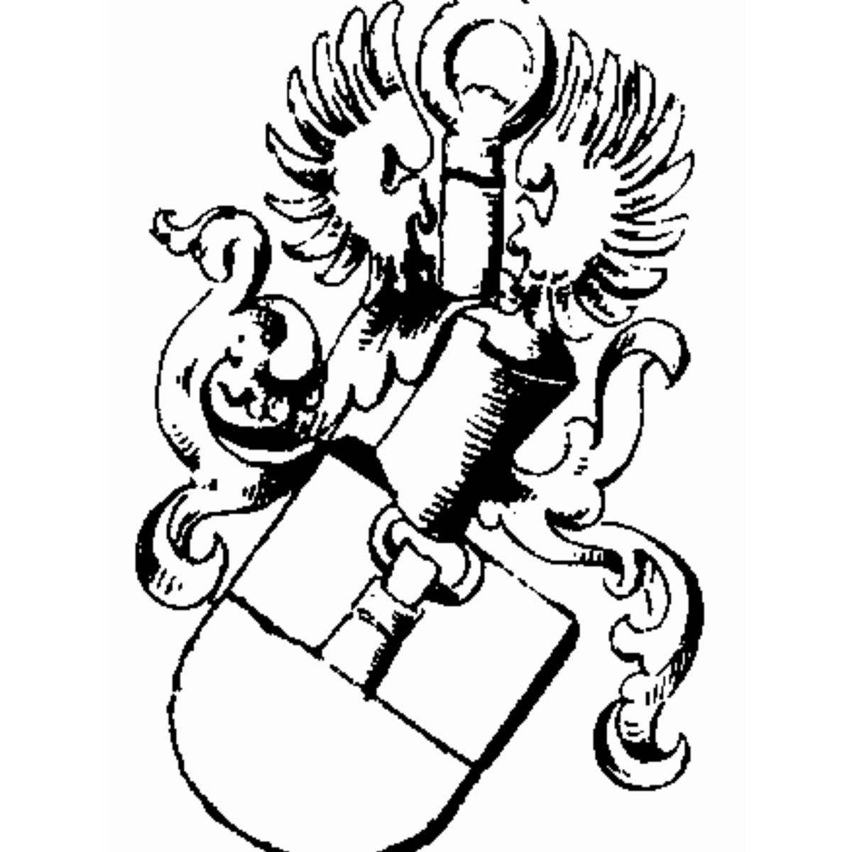 Coat of arms of family Roßbacke
