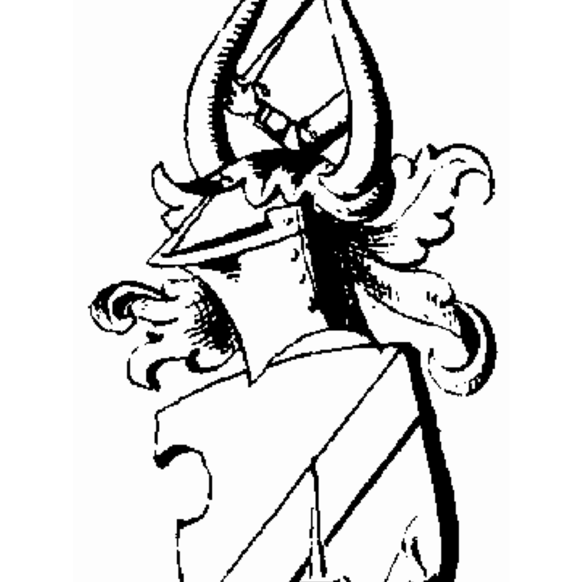Wappen der Familie Saurbrunn