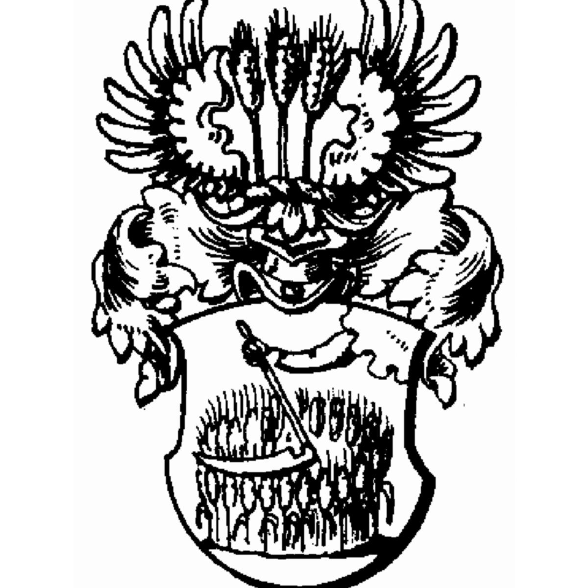 Escudo de la familia Milagius